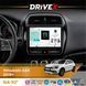 Штатна магнітола для Mitsubishi ASX 2019+ DriveX S4 QLED 10" Android 8-ядерний 1.6ГГц 4x64Гб SIM-картка 3G/4G TDA7851 4x50W DSP AK7604 бездротовий CarPlay та AndroidAuto
