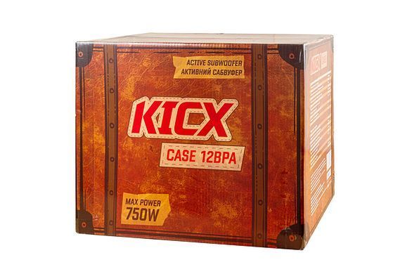 Активний сабвуфер Kicx Case 10BPA