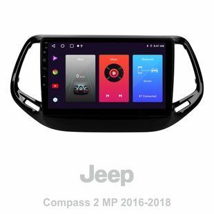 Штатна магнітола Sigma F10216 2+32 Gb Jeep Compass 2 MP 2016-2018 10"