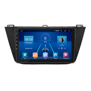 Штатна магнітола Lesko для Volkswagen Tiguan II 2016-2020 екран 10" 4/32Gb 4G Wi-Fi GPS Top
