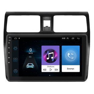 Штатна магнітола Lesko для Suzuki Swift III 2004-2011 екран 10" 1/16Gb Wi-Fi GPS Base