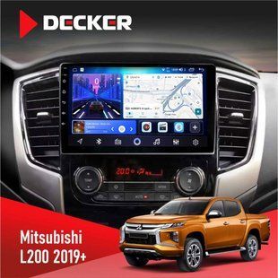 Штатна магнітола Mitsubishi L200 2019 Decker D9-006 4x64, 4G