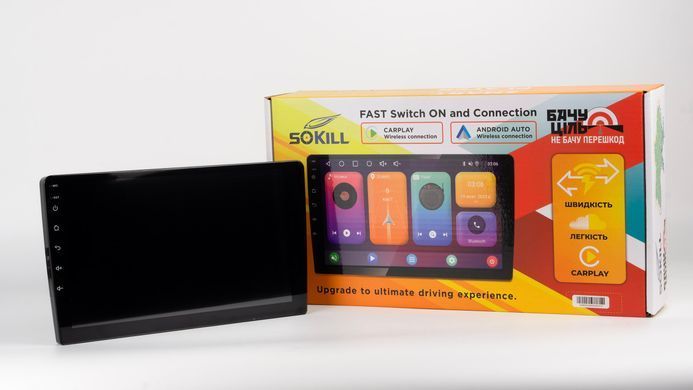 Автомагнітола SoKill DELTA-900 AND 9" 4C 2+64GB