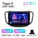 Штатна магнітола Teyes CC3 2K 4+64 Gb Chery Tiggo 5 2014 - 2018 10"