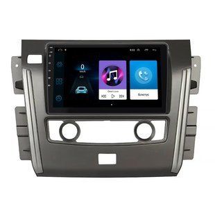 Штатна магнітола Lesko для Nissan Patrol VI (Y62) ver 2 2010-2020 екран 10" 1/16Gb Wi-Fi GPS Base