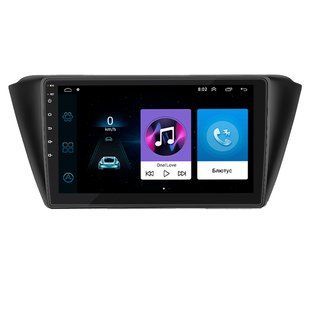 Штатная магнитола Lesko для Skoda Fabia III 2014-2018 экран 9" 2/32Gb Wi-Fi GPS Base