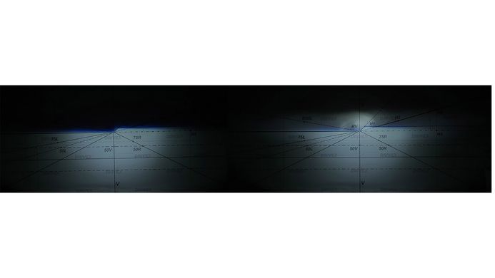 LED лампи автомобільні з лінзою DriveX SLE-01 H4 H/L 9-60V 6000K 30W/45W к-т.