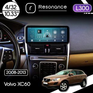 Магнітола Volvo XC60 (2008-2013) Resonance L300 4/32 10.33" QLED, 360 (Mercedes-Benz Style)