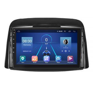 Штатная магнитола Lesko для Renault Koleos I 2008-2011 экран 9" 4/32Gb 4G Wi-Fi GPS Top