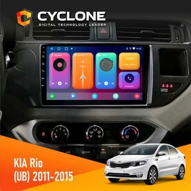 Штатна магнітола KIA Rio 2015-2017 Cyclone C9-001 2x64 CPL