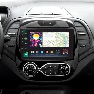 Штатна магнітола Decker D9-008 8+128 Gb Renault Kaptur 2016-2019-B 9"