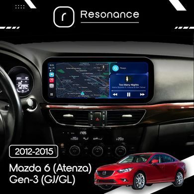 Магнітола Mazda 6 (Atenza) Gen-3 (GJ, GL) (2012-2015) [Low] Resonance Ultra M4 (7862) 4/32, 12.3" QLED, 360 (Benz Style)