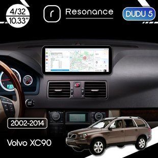 Магнітола Volvo XC90 (2002-2014) DUDU 5 10.3" 2K QLED, 4/32, 360 (B-Style)