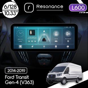 Магнітола Ford Transit Gen-4 (V363) (2014-2019) Resonance L600 6/128 10.33" QLED, 360 (Mercedes-Benz Style)