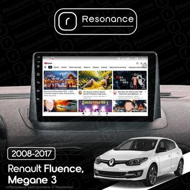 Магнітола Renault Fluence (2009-2017) Resonance M600 6/128, 9" 360 QLED