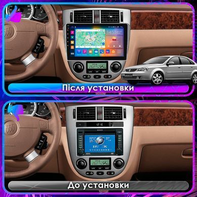 Штатна магнітола Lesko для Buick Excelle I 2004-2007 екран 10" 4/64Gb CarPlay 4G Wi-Fi GPS Prime