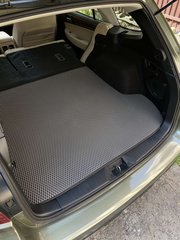 Килимок багажника для Subaru Outback 2014-2019 рр чорний, EVA, поліуретановий