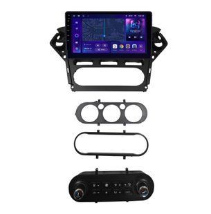 Штатна магнітола AMS MOSS M3 4+32 Gb Ford Mondeo 4 2010-2014 Full Set AT AC Black with buttons 10"