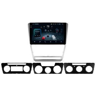 Штатна магнітола Teyes CC4 Pro 2K 12+256 Gb Skoda Octavia 2 A5 2008-2013 10" silver