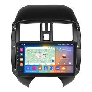 Штатна магнітола Lesko для Nissan Versa II 2012-2014 екран 9" 4/64Gb CarPlay 4G Wi-Fi GPS Prime