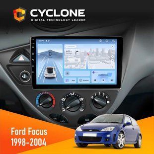 Штатна магнітола Ford Focus 1998-2004 Cyclone C9-012 4x64 DSP 4G