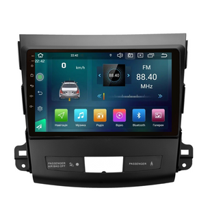 Штатная магнитола Cyclone C9 CPL GSM. 2+32GB. CARPLAY. 4G Mitsubishi Outlander XL 2006-2012 Rockford