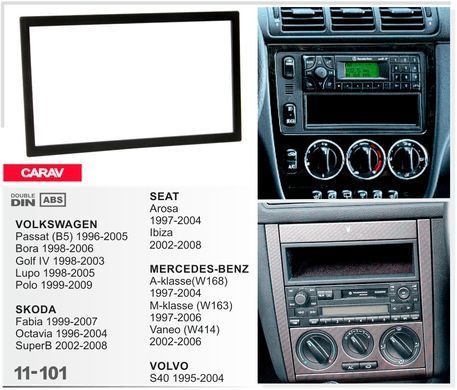 Переходная рамка CARAV Volvo S40 (11-101)