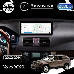 Магнітола Volvo XC90 (2002-2014) DUDU 5 10.3" 2K QLED, 6/128, 360 (A-Style)