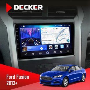Штатна магнітола Ford Fusion 2013 Decker D9-006 4x64, 4G