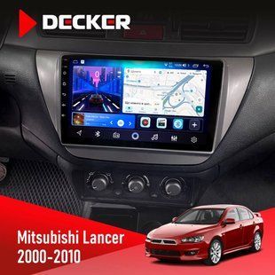Штатна магнітола Mitsubishi Lancer 9 2000-2010 Decker D9-006 4x64, 4G