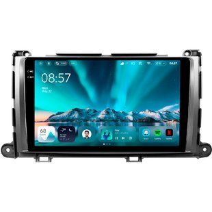 Штатная магнитола Teyes CC4 2K 6+64 Gb Toyota Sienna 3 XL30 2010 - 2014 9"