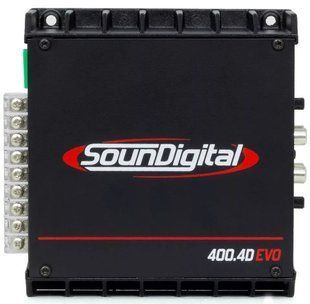 4-канальний підсилювач SOUNDIGITAL SD400. 4D EVO
