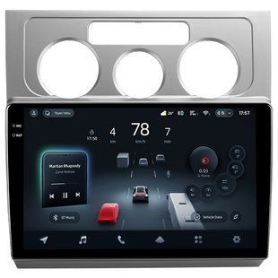 Штатна магнітола Teyes CC4 Pro 2K 8+128 Gb Volkswagen Touran 1 2003-2010 (F1) Black 10"