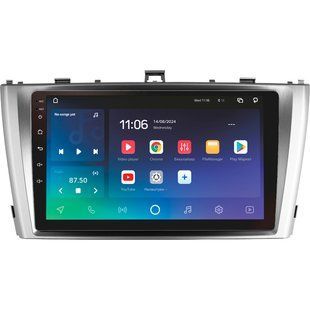 Штатна магнітола Sigma X9432 4+32 Gb Toyota Avensis 3 2008-2015 (F1) 9"