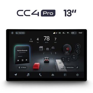Універсальна штатна магнітола Teyes CC4 Pro 2k 8+128 Gb 13"