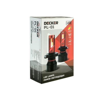 LED лампа Decker LED PL-01 5K H27
