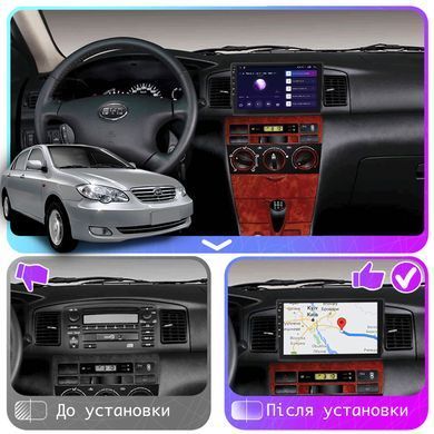 Штатная магнитола Lesko для BYD F3 I 2005-2013 экран 9" 2/32Gb CarPlay 4G Wi-Fi GPS Prime