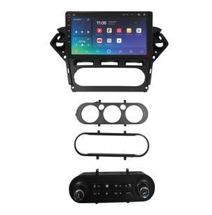 Штатна магнітола Sigma X10464 4+64 Gb Ford Mondeo 4 2010-2014 Full Set AT AC Black with buttons 10"