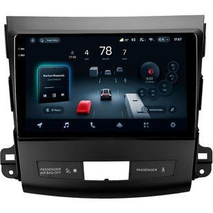 Штатная магнитола Teyes CC4 Pro 2K 8+128 Gb Mitsubishi Outlander 2 CW0W 2005-2013 / Citroen C-Crosser 1 2007-2013 (B) 9"