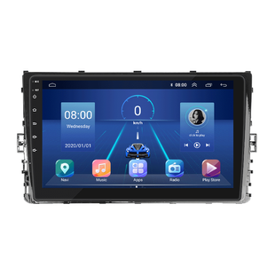Штатна магнітола Lesko для Volkswagen Bora IV 2018-н.в. екран 9" 6/128Gb 4G Wi-Fi GPS Top
