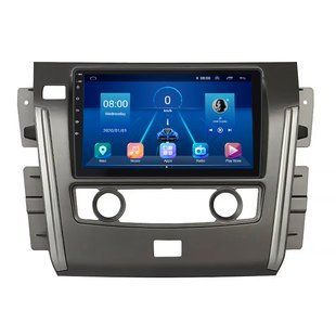 Штатна магнітола Lesko для Nissan Patrol VI (Y62) ver 2 2010-2020 екран 10" 4/64Gb 4G Wi-Fi GPS Top