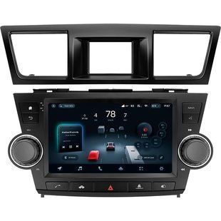 Штатная магнитола Teyes CC4 2K 8+128 Gb Toyota Highlander 2 XU40 2007-2013 (F1) 10"