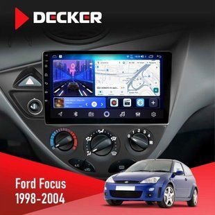 Штатна магнітола Ford Focus 1998-2004 Decker D9-006 4x64, 4G