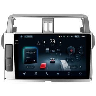 Штатная магнитола Teyes CC4 Pro 2K 8+128 Gb Toyota Land Cruiser Prado 150 2013-2017 10"