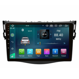 Штатная магнитола Cyclone C9 CPL GSM. 2+32GB. CARPLAY. 4G Toyota RAV4 2007-2011