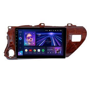 Штатна магнітола Teyes CC3 4+32 Gb Toyota Hilux Pick Up AN120 2015-2020 Mahogany 10"