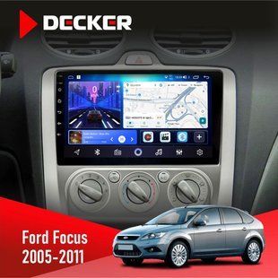 Штатна магнітола Ford Focus 2 2005-2011 Decker D9-006 4x64, 4G