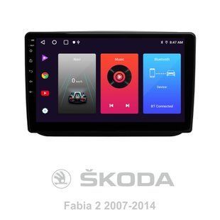 Штатна магнітола Sigma F10216 2+32 Gb Skoda Fabia 3 2007-2014 10"