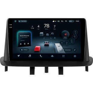 Штатна магнітола Teyes CC4 Pro 2K 8+128 Gb Renault Megane 3 2008-2014 9" (L1)