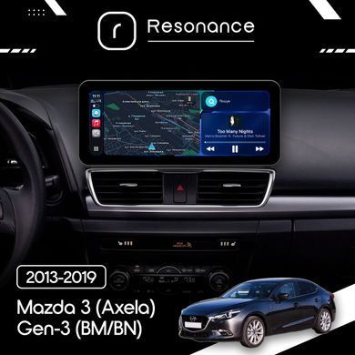 Магнітола Mazda 3 (Axela) Gen-3 (BM/BN) (2013-2019) [High] Resonance L600 6/128 10.33" QLED, 360 (Audi Style)